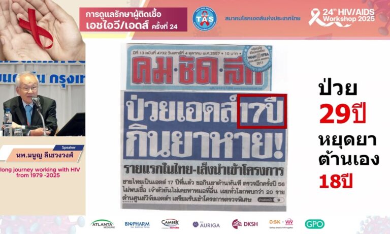 A long journey working with HIV from 1979-2025