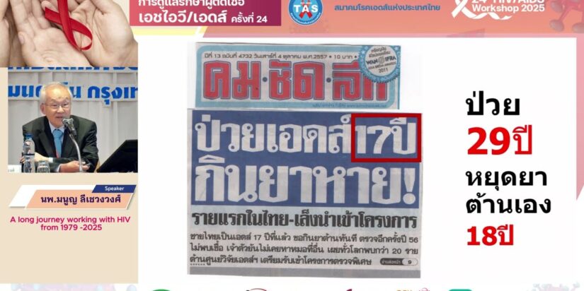 A long journey working with HIV from 1979-2025