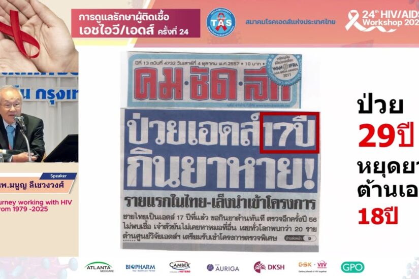 A long journey working with HIV from 1979-2025