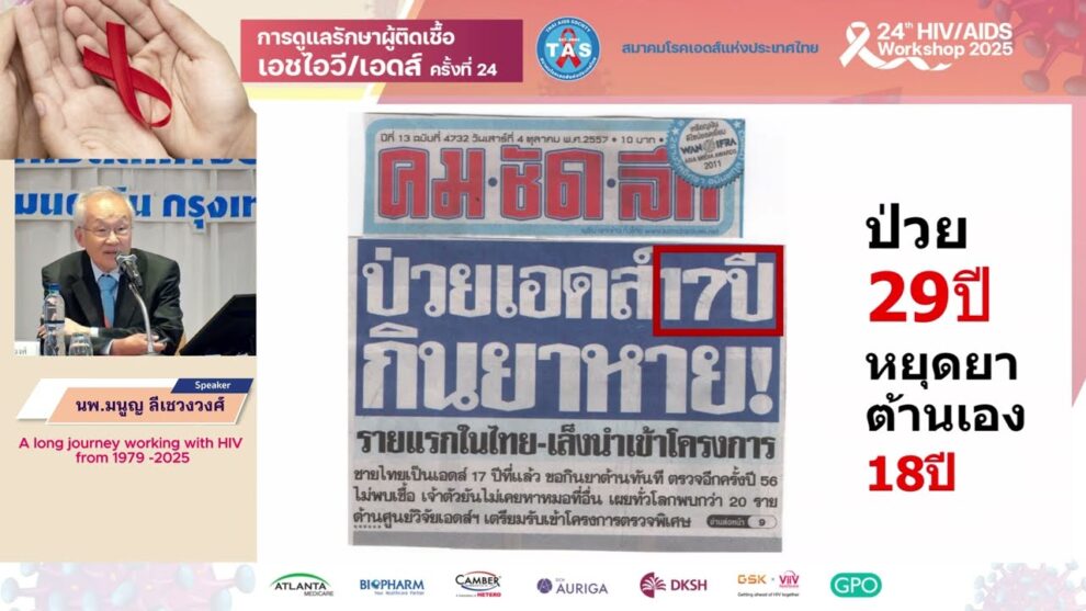 A long journey working with HIV from 1979-2025