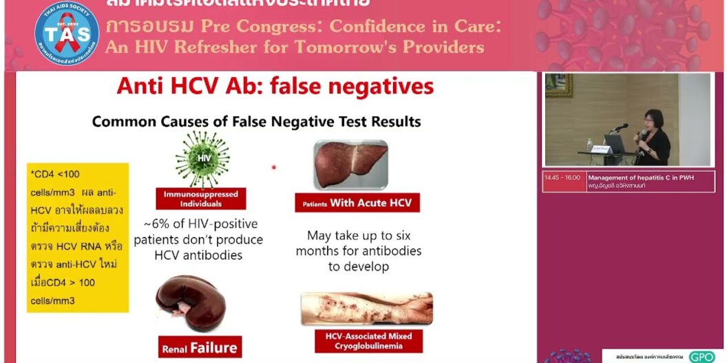Management of hepatitis C in PWH