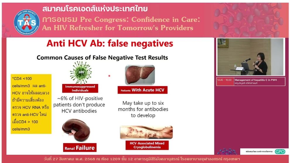 Management of hepatitis C in PWH
