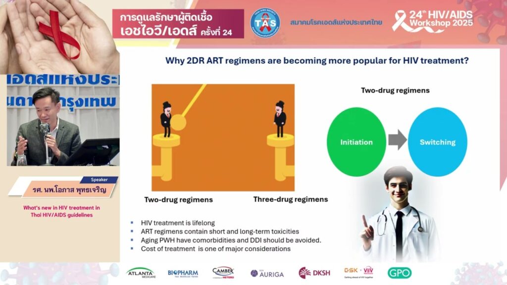 What’s new in HIV treatment in Thai HIV/AIDS guidelines