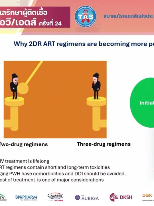 What’s new in HIV treatment in Thai HIV-AIDS guidelines