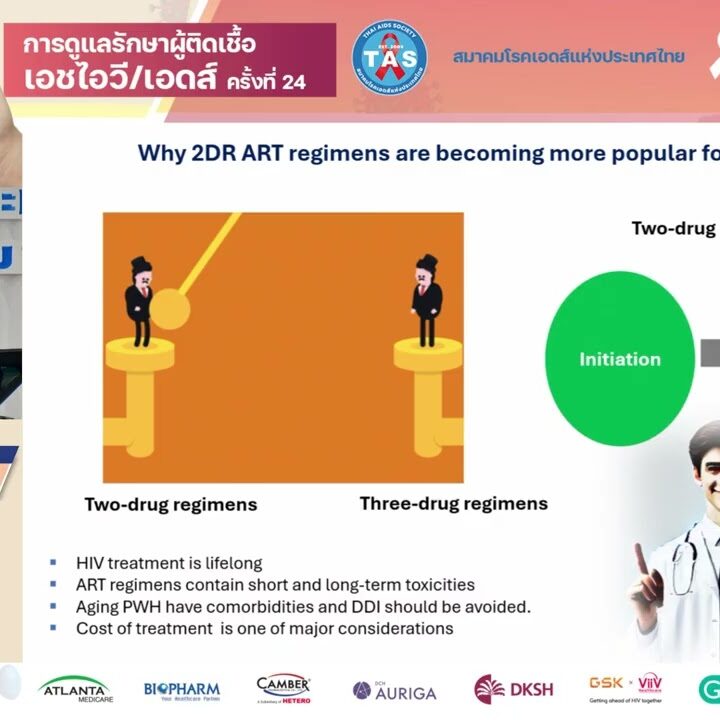 What’s new in HIV treatment in Thai HIV-AIDS guidelines
