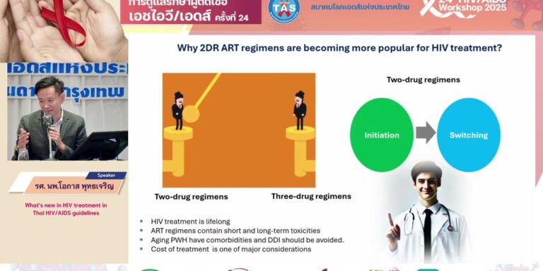 What’s new in HIV treatment in Thai HIV-AIDS guidelines
