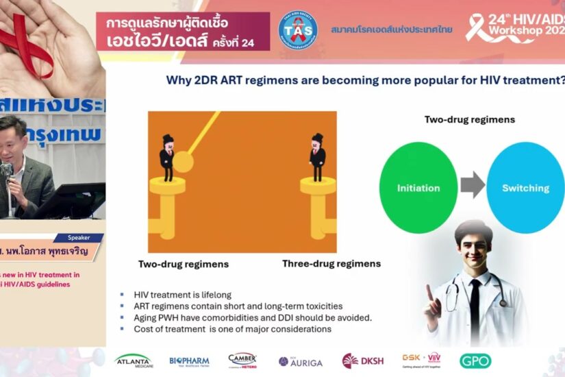What’s new in HIV treatment in Thai HIV-AIDS guidelines